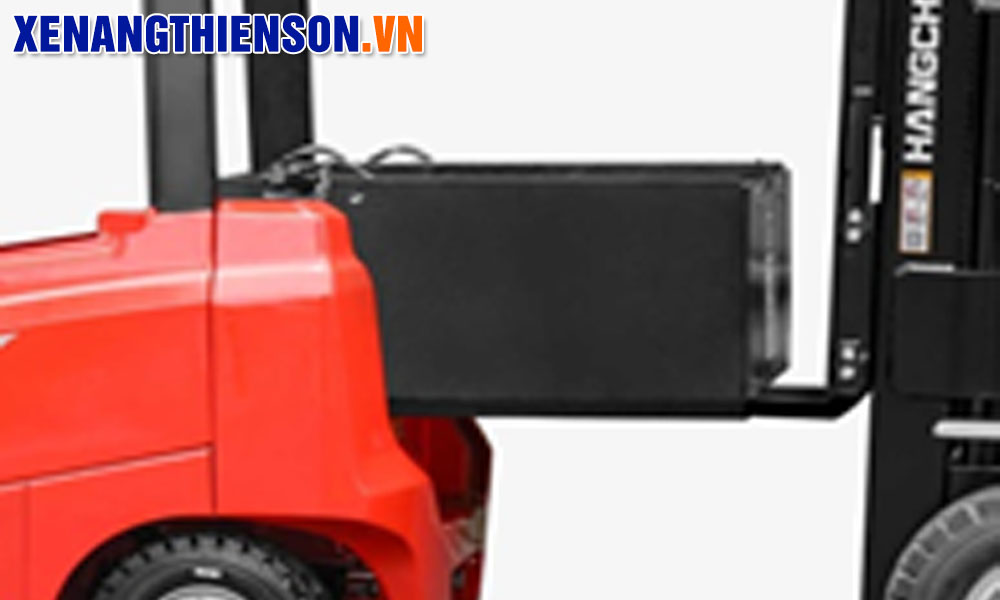 Thiết kế vị trí tháo lắp Pin