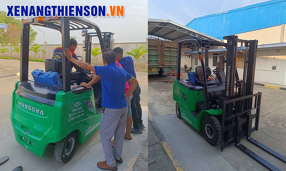 xe nâng điện 1.5 tấn dòng AE