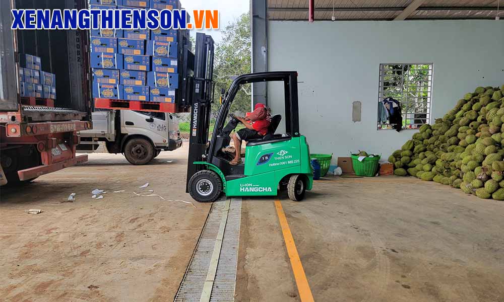 xe nâng điện 1.5 tấn dòng AE
