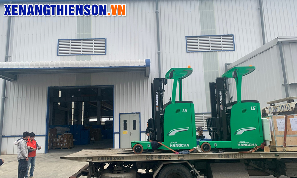 Xe nâng Reachtruck 1.5 tấn Pin Lithium