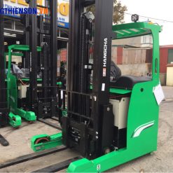 Xe nâng reach truck ngồi lái 2.5 tấn Lithium-ion