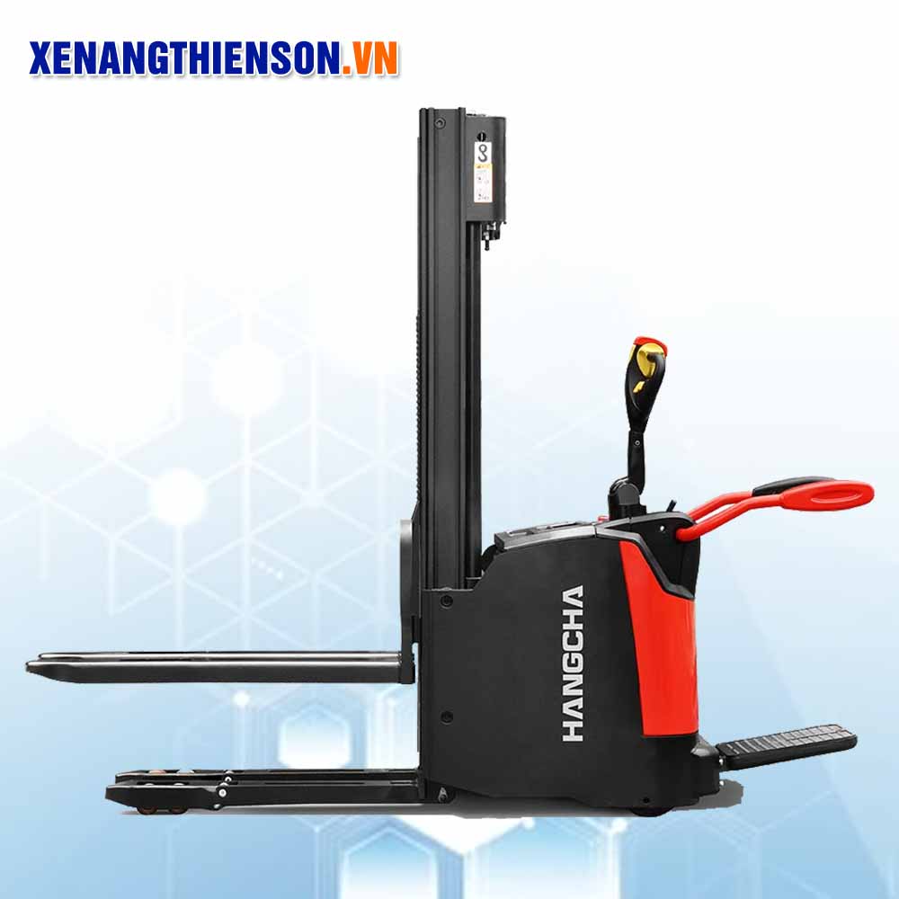 xe nâng tay điện cao 1.6 tấn Axit