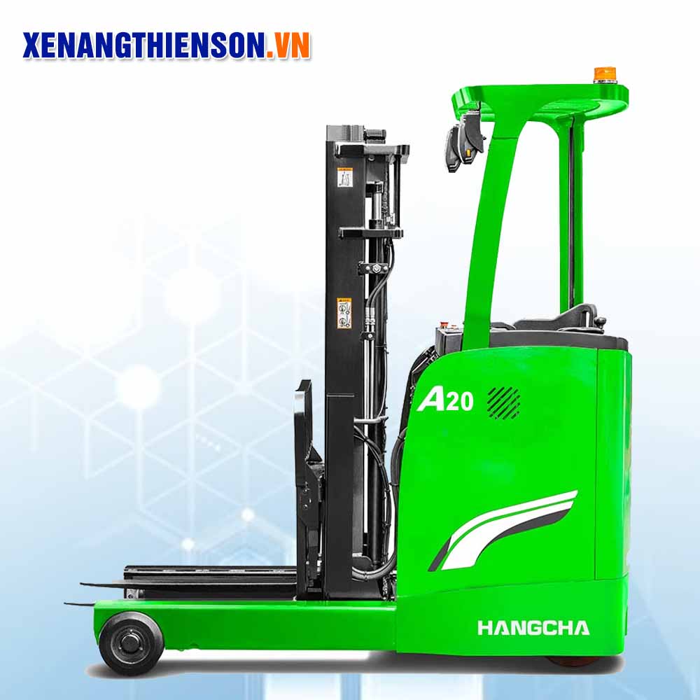 xe nâng Reach Truck 2 tấn đứng lái