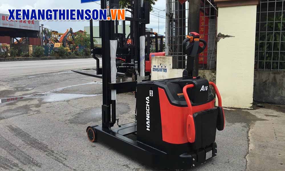 Xe nâng tay điện cao 1.6 tấn Axit