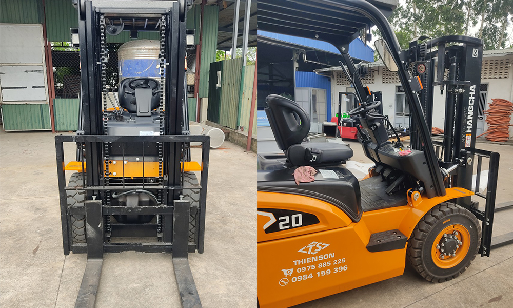 xe nâng dầu 2 tấn dòng X