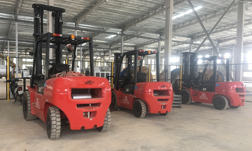 xe nâng dầu 5 tấn dòng A