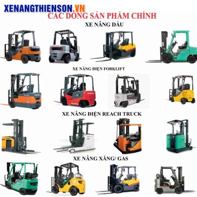 Các loại xe nâng cơ bản