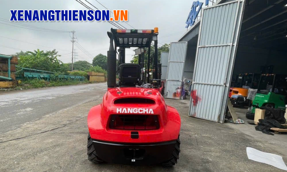 Hình ảnh đuôi xe nâng 2 cầu Hangcha