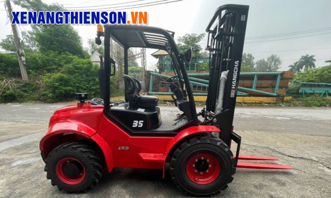 Xe nâng 2 cầu Hangcha