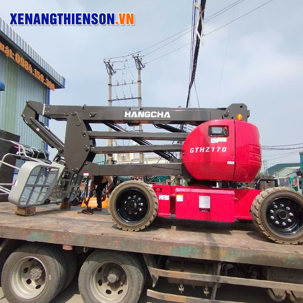 Xe nâng boom lift điện