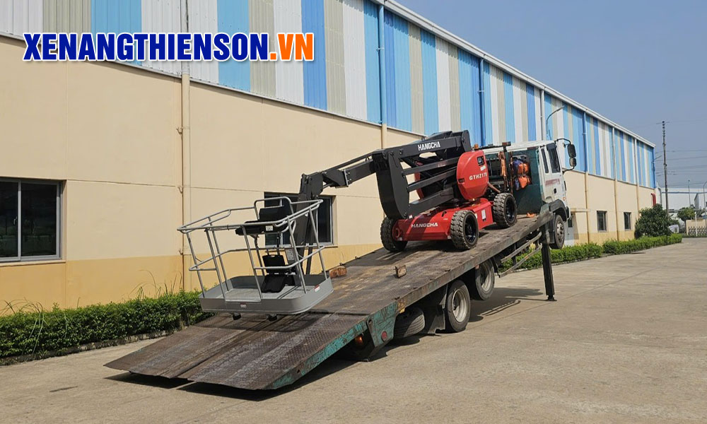 Xe nâng boom lift điện