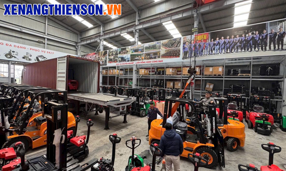 Giá xe nâng điện ở Hải Phòng