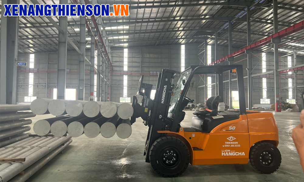 Xe nâng điện ngồi lái 5 tấn ở Hải Phòng