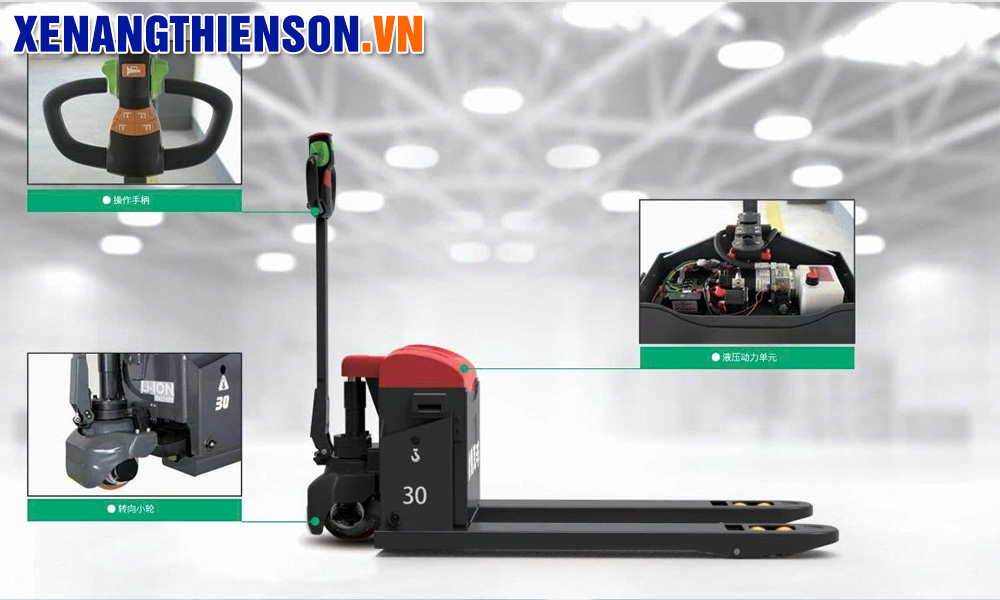 Xe nâng tay điện 3 tấn