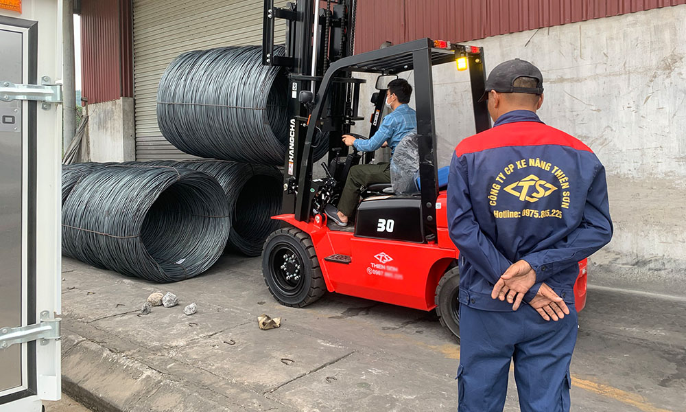 Xe Nâng Không Đề Được