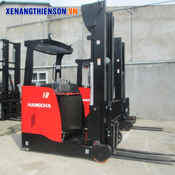 Xe nâng reach truck ngồi lái 1.2 tấn