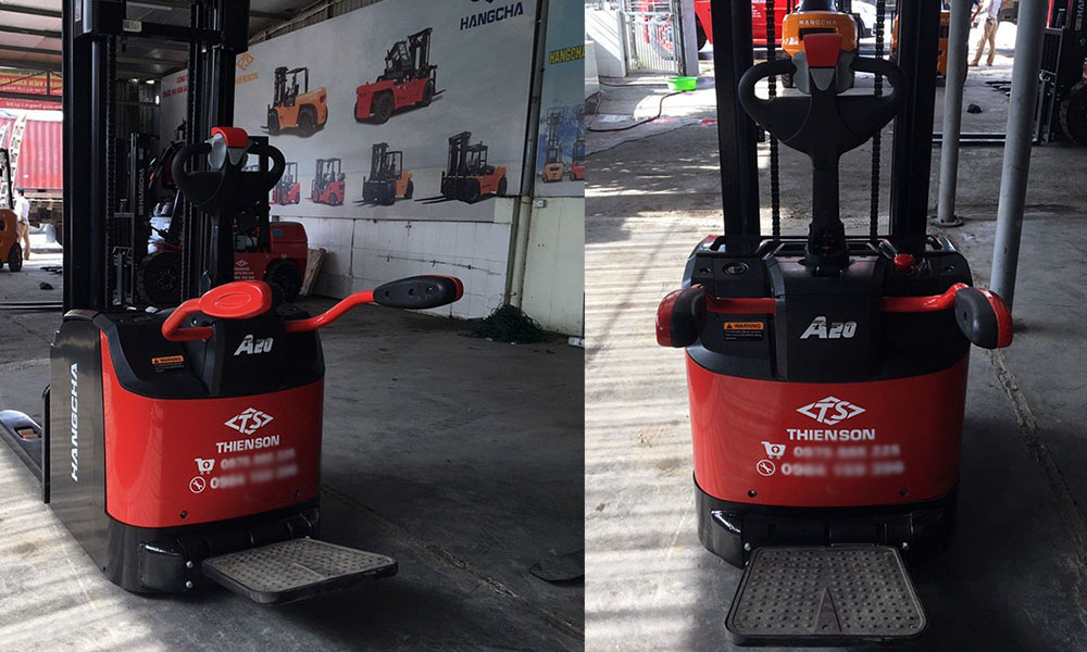 Xe nâng tay điện cao hangcha