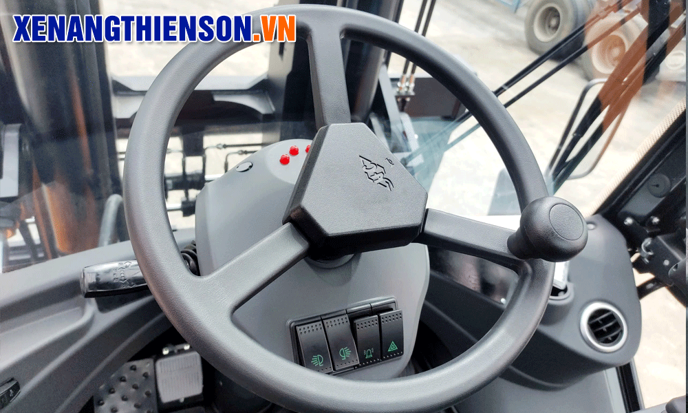 Vô lăng lái Xe nâng dầu 18 tấn Hangcha