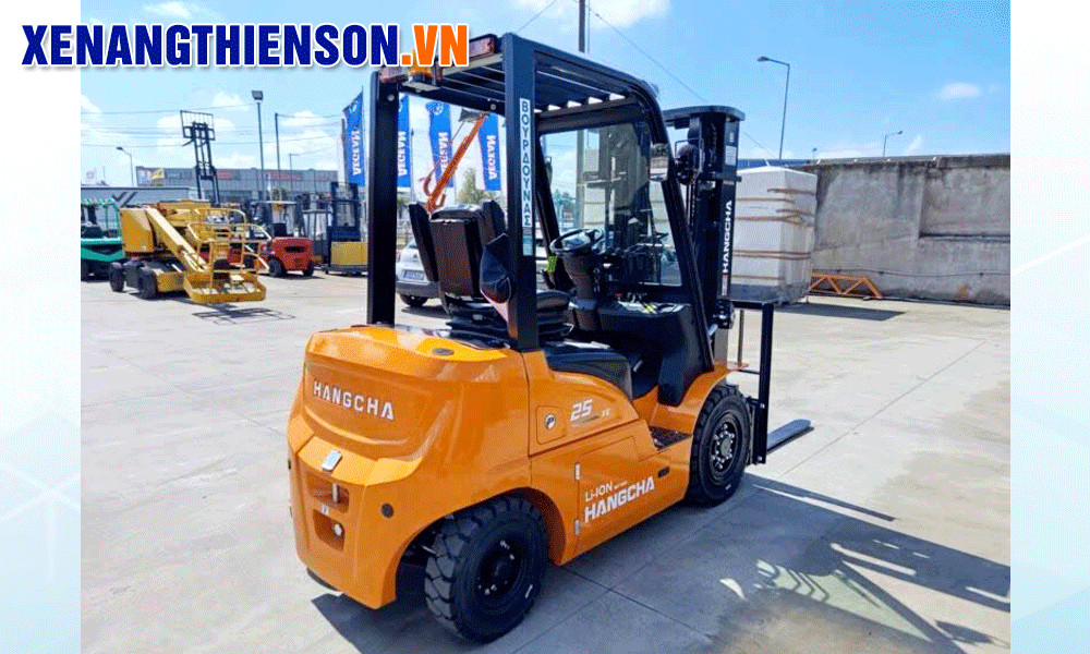 Xe nâng điện 2.5 tấn Hangcha dòng XE cao cấp